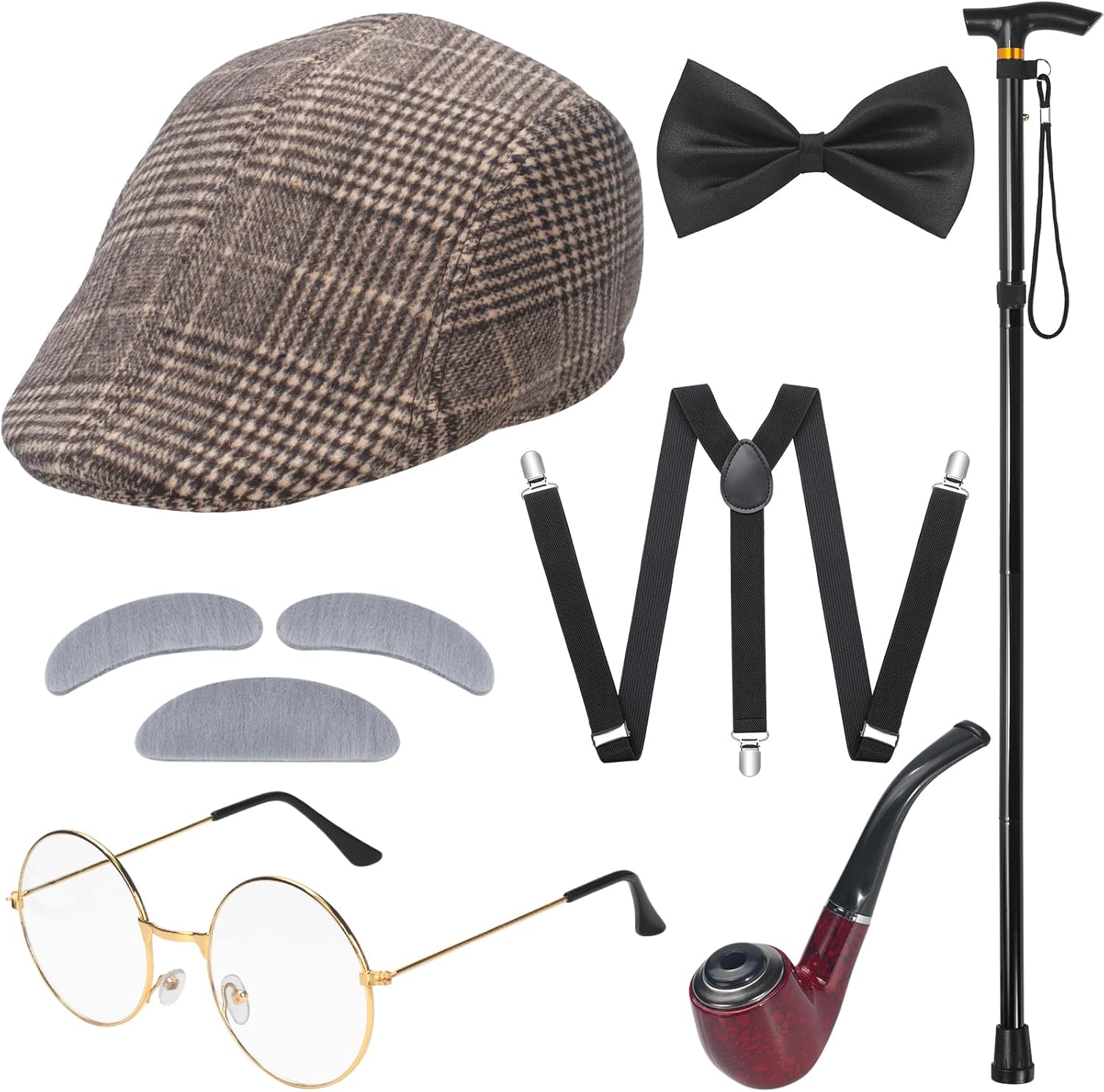 100 Days of School Costume, Ol - Men'S Accessories In The 1920S ulasan dan harga