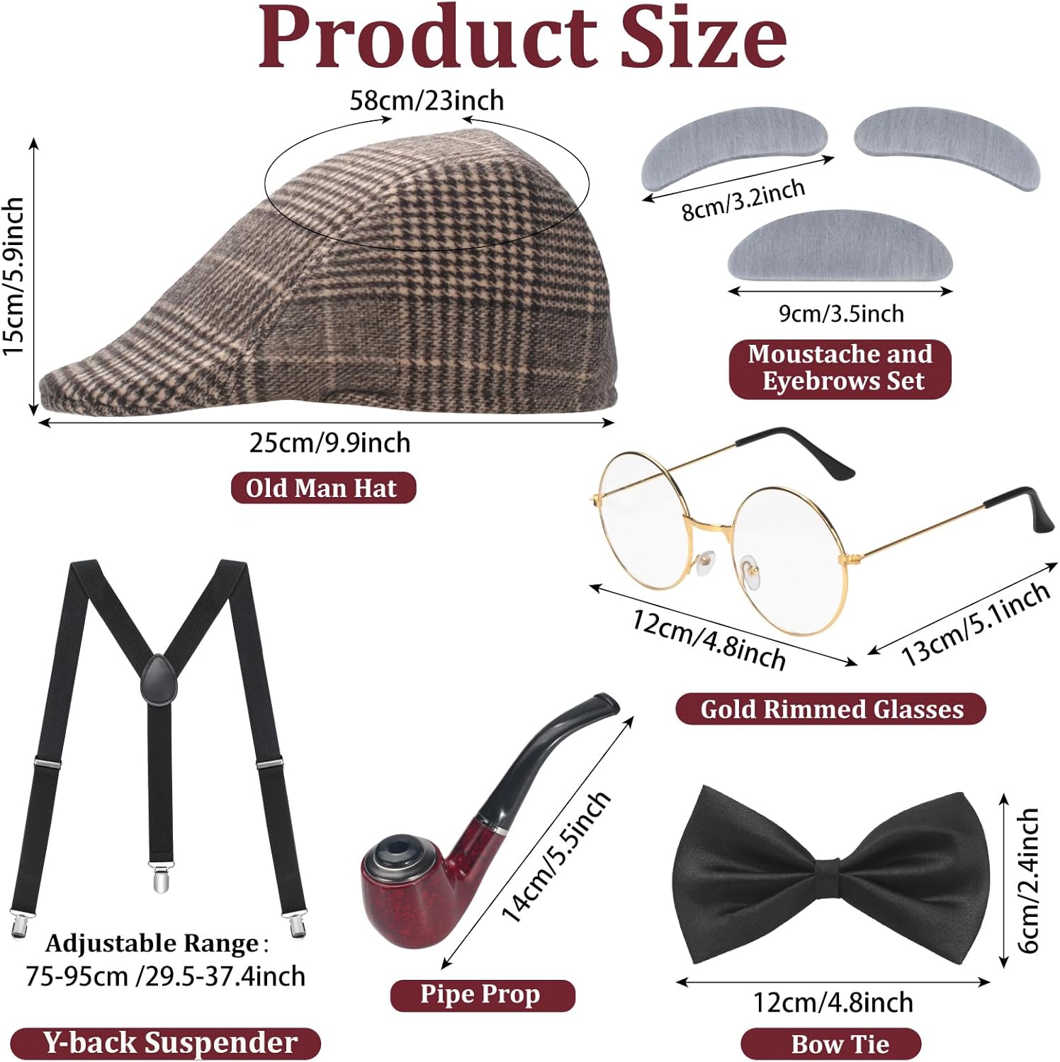 100 Days of School Costume, Ol - Men'S Accessories In The 1920S ulasan dan harga