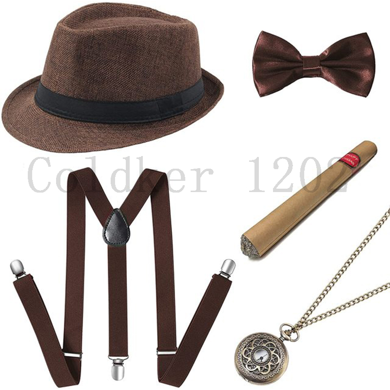 Free Ship Halloween 1920s Mens - Men'S Accessories In The 1920S ulasan dan harga