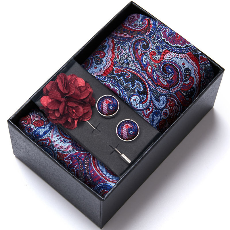 Men's suit accessories, 4-piec - Neck Tie Set Box ulasan dan harga