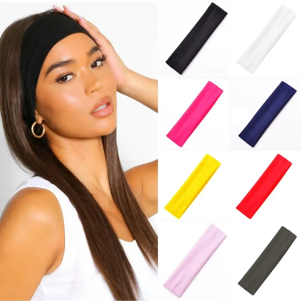 Men Women Solid Elastic Hair B - Men'S Yoga Accessories ulasan dan harga