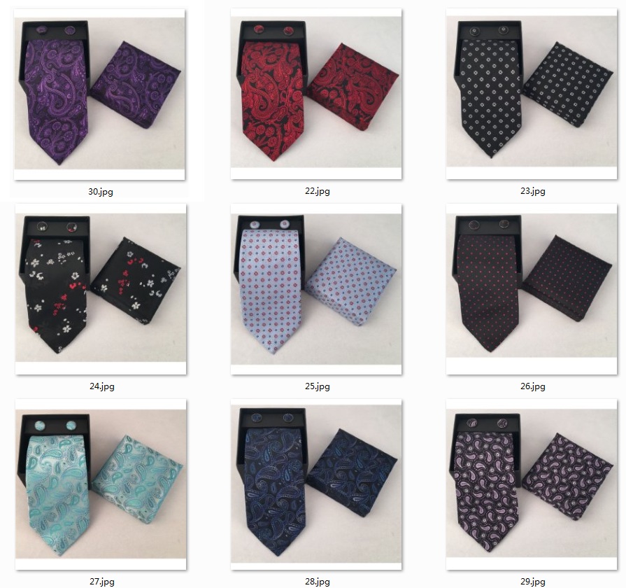 Casual Men's Neck Tie Handkerc - Neck Tie Set Box ulasan dan harga