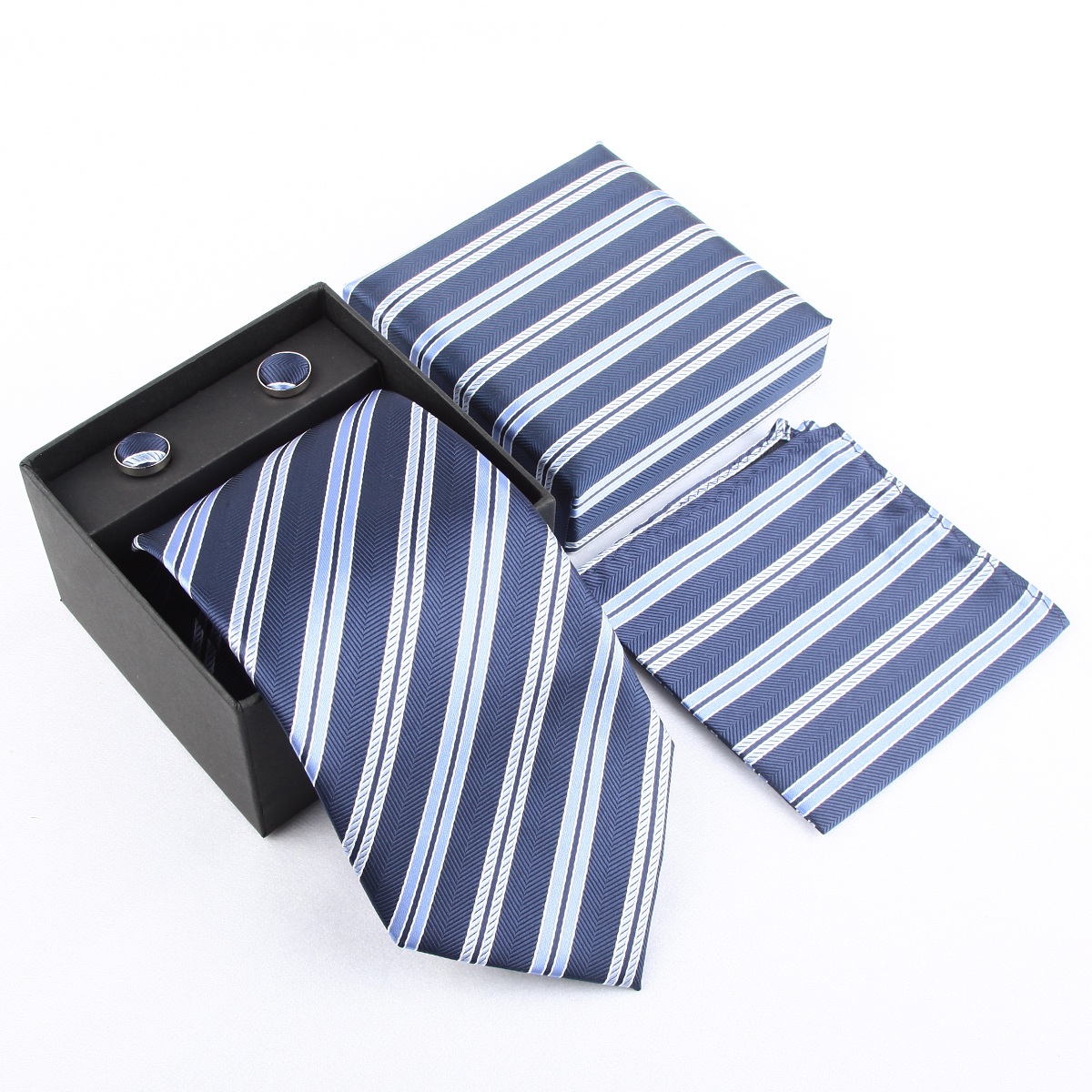 Casual Men's Neck Tie Handkerc - Neck Tie Set Box ulasan dan harga