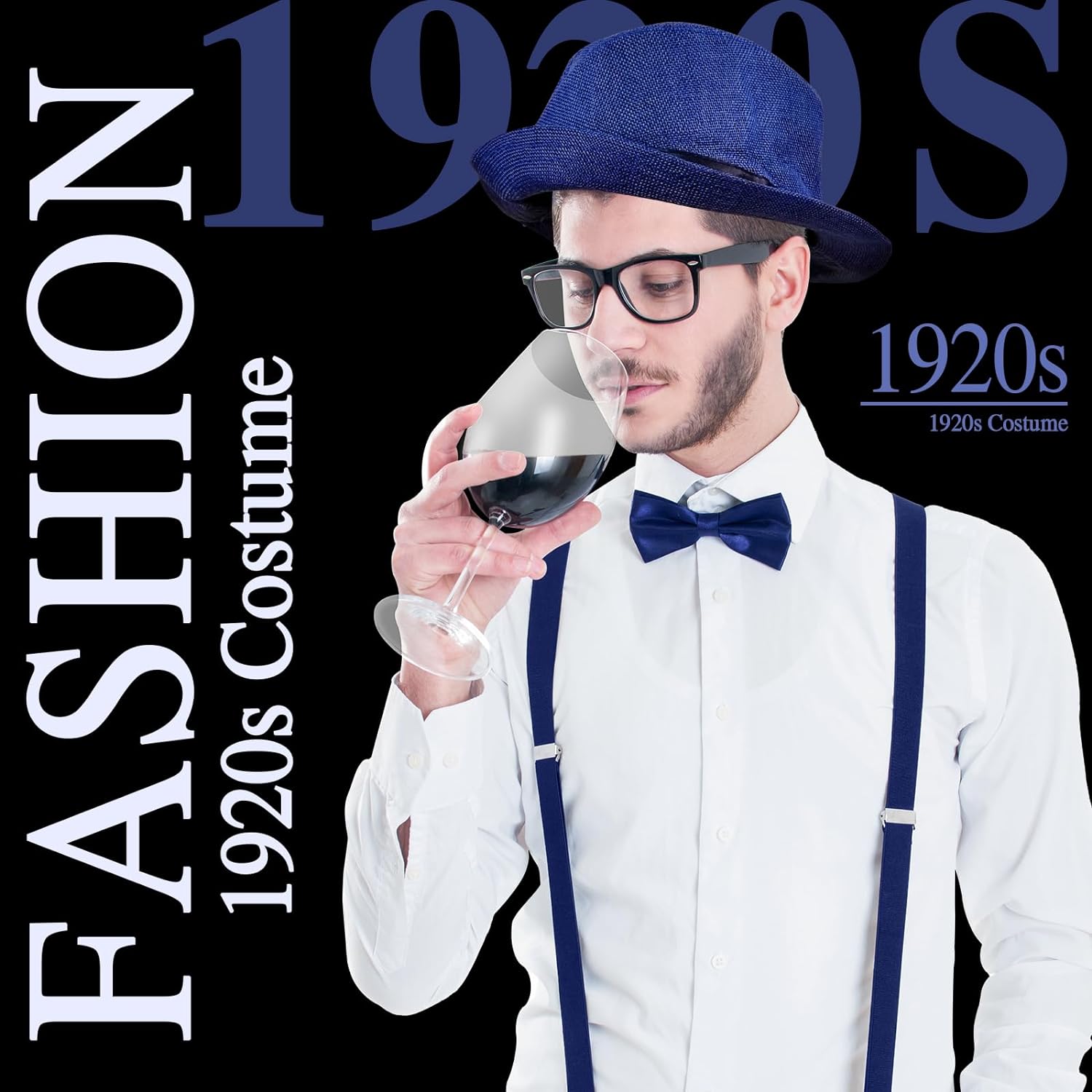 Halloween Cosplay 1920s Men Ac - Men'S Accessories In The 1920S ulasan dan harga