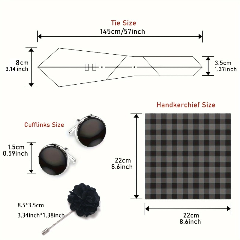 Luxury and Fashionable Men's T - Neck Tie Set Box ulasan dan harga