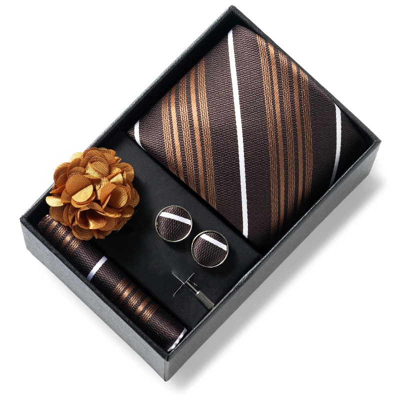Luxury and Fashionable Men's T - Neck Tie Set Box ulasan dan harga