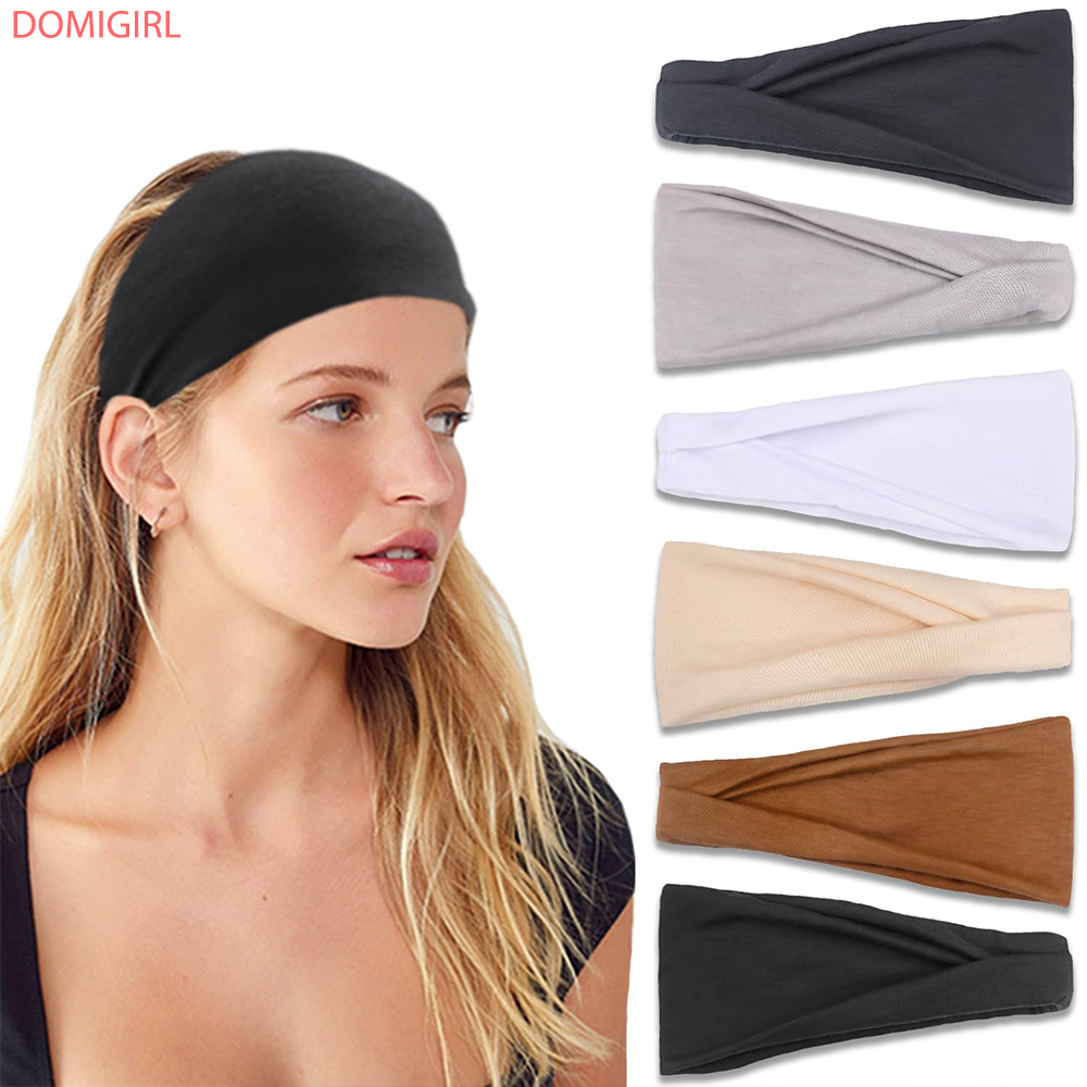New Solid Color Elastic Hair B - Men'S Yoga Accessories ulasan dan harga