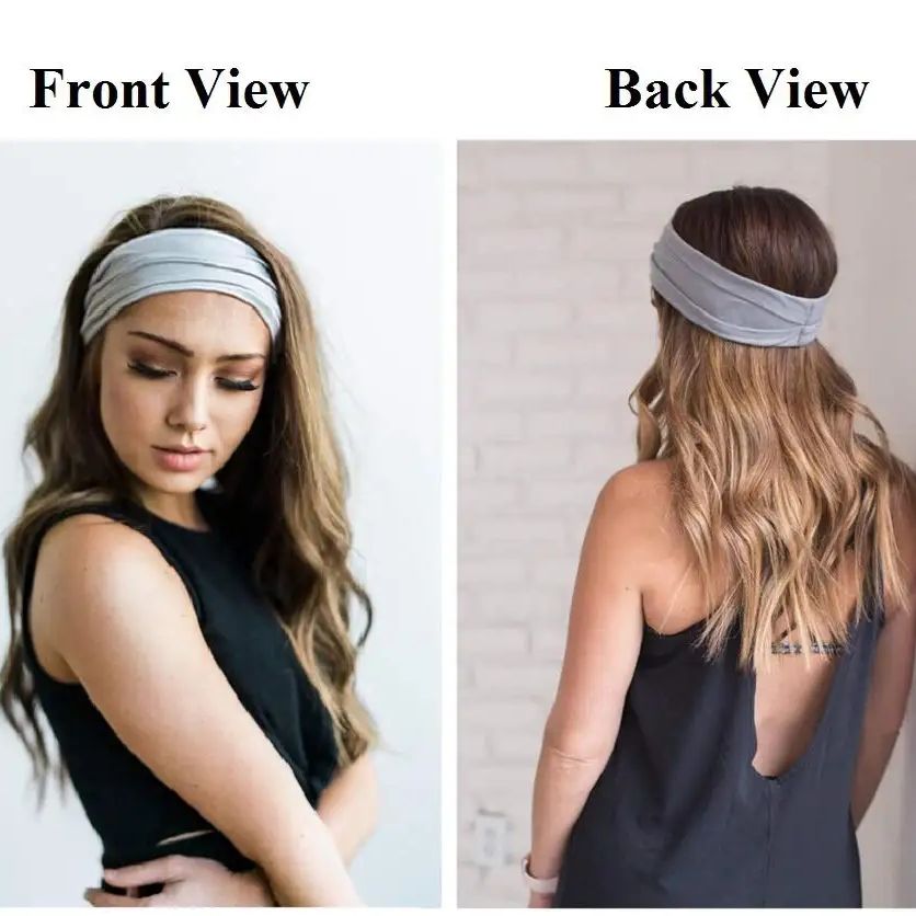 New Solid Color Elastic Hair B - Men'S Yoga Accessories ulasan dan harga