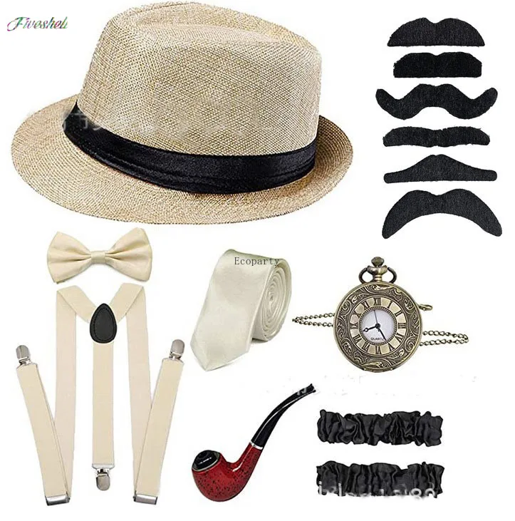Halloween Party Great Gatsby C - Men'S Accessories In The 1920S ulasan dan harga