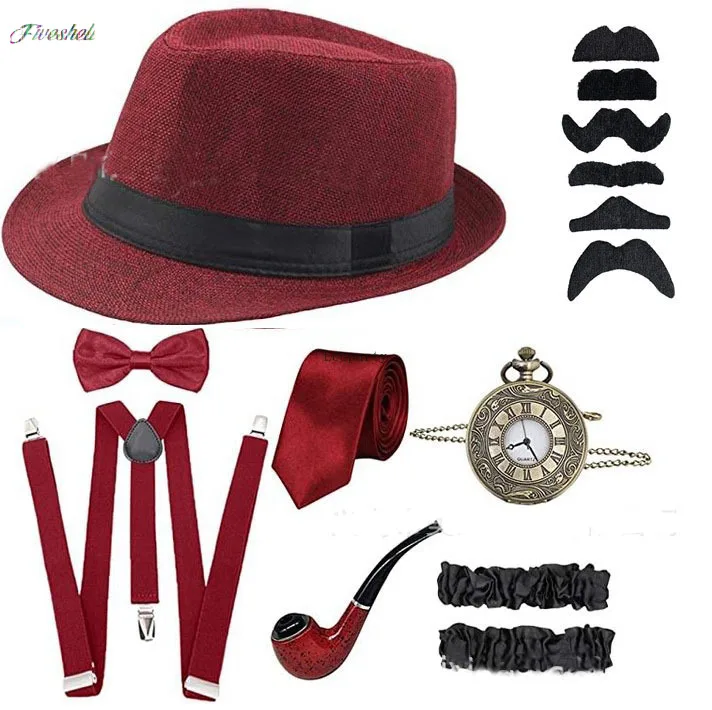 Halloween Party Great Gatsby C - Men'S Accessories In The 1920S ulasan dan harga
