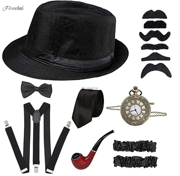 Halloween Party Great Gatsby C - Men'S Accessories In The 1920S ulasan dan harga
