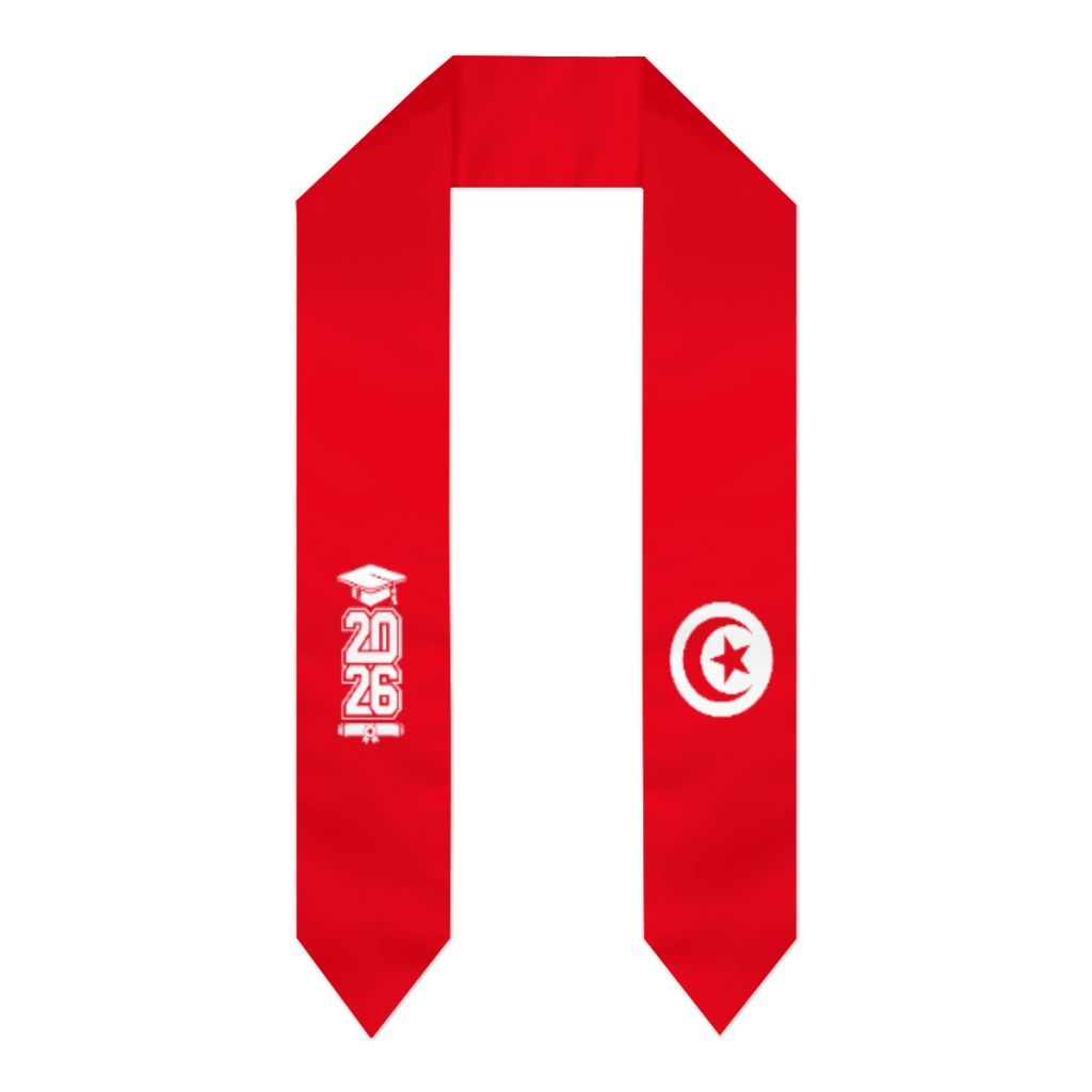 Class of 2026 Tunisia Flag Sca - Men Accessories Tunisia ulasan dan harga