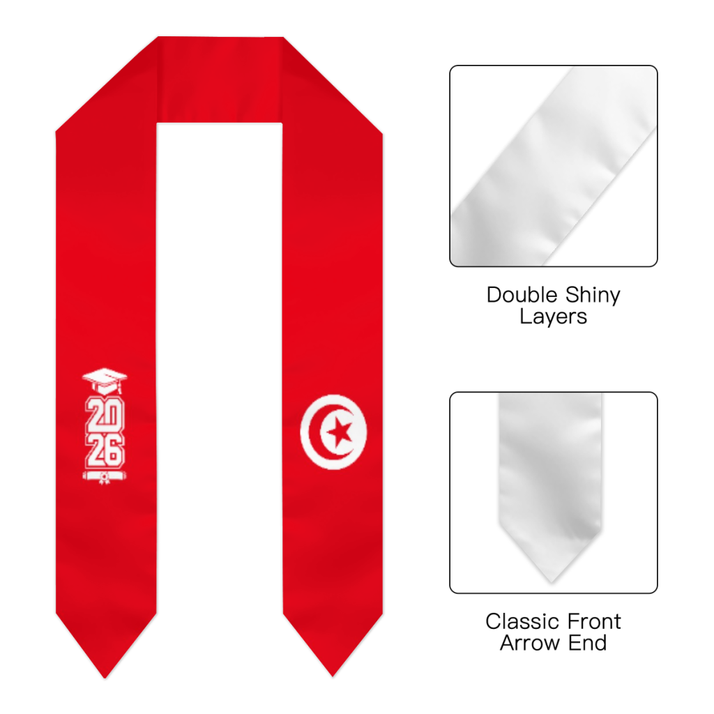 Class of 2026 Tunisia Flag Sca - Men Accessories Tunisia ulasan dan harga