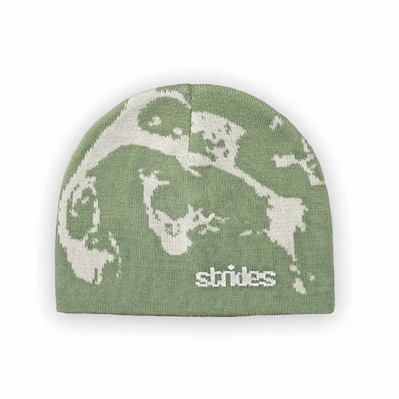 Men Beanie Strides Splatter Be - Men Accessories Aesthetic ulasan dan harga