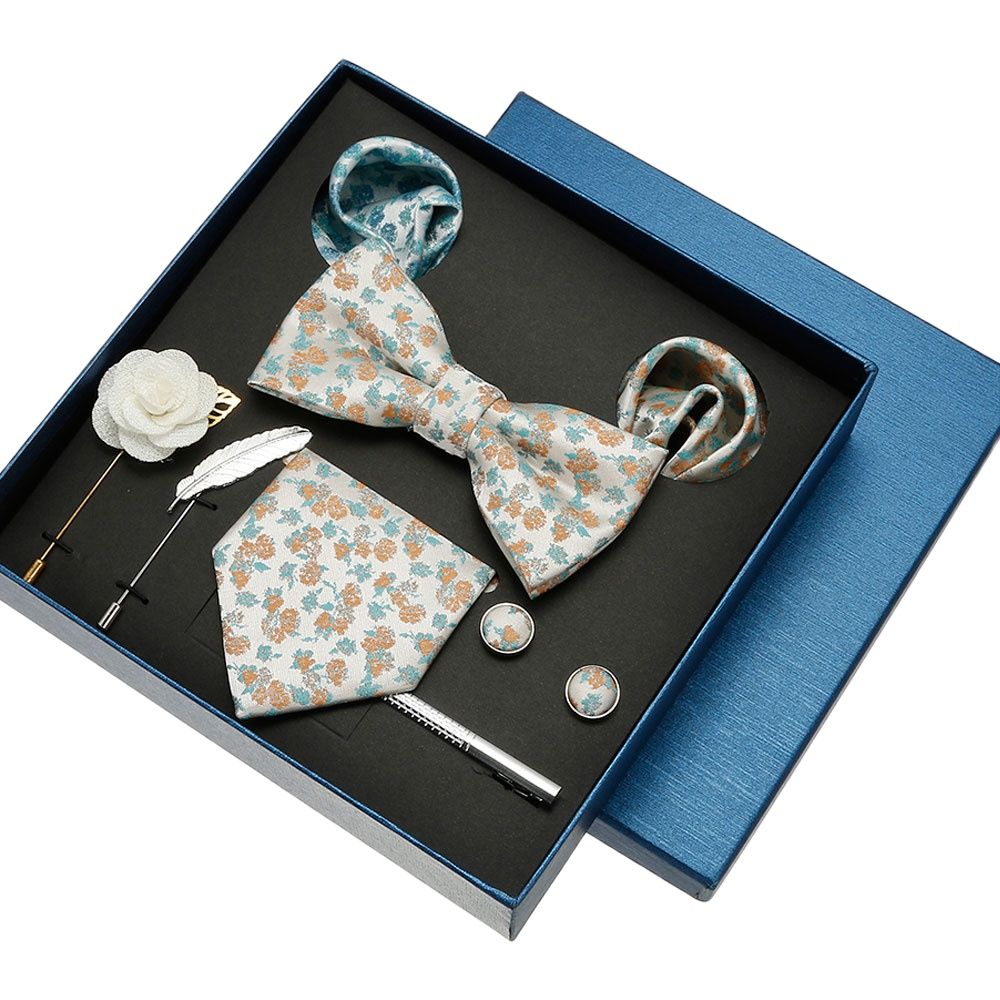 Luxury Silk Tie Hankies Set In - Neck Tie Set Box ulasan dan harga