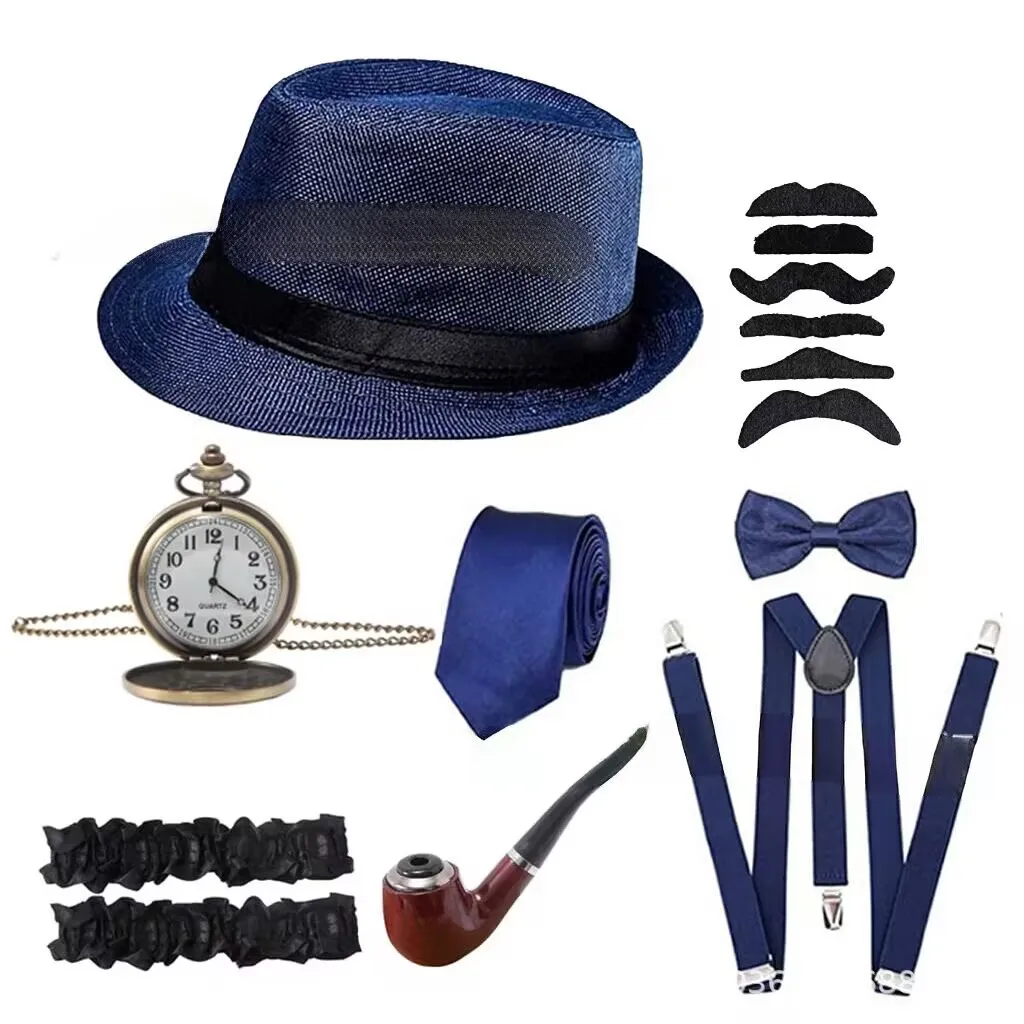 Men Party Props 1920S Theme Co - Men'S Accessories In The 1920S ulasan dan harga