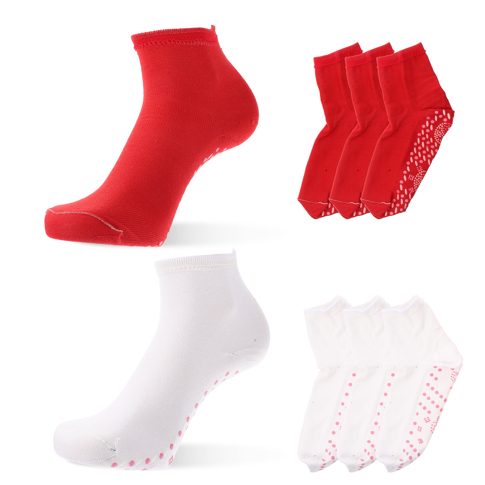 4Pairs Self Heating Socks Anti - Men'S Yoga Accessories ulasan dan harga