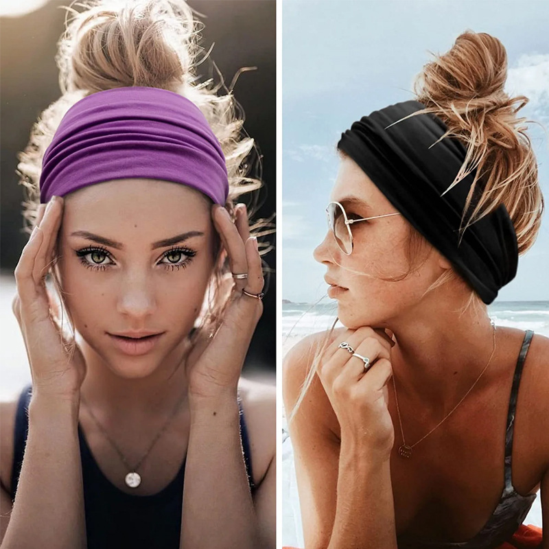 Sweatband for Men Women Elasti - Men'S Yoga Accessories ulasan dan harga