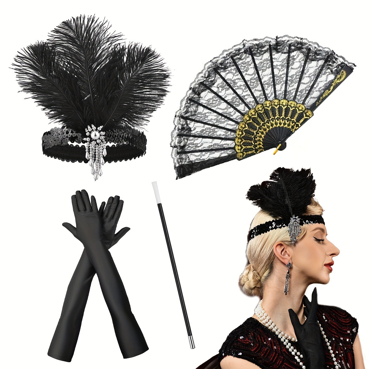 Children's Men's 1920s Retro O - Men'S Accessories In The 1920S ulasan dan harga