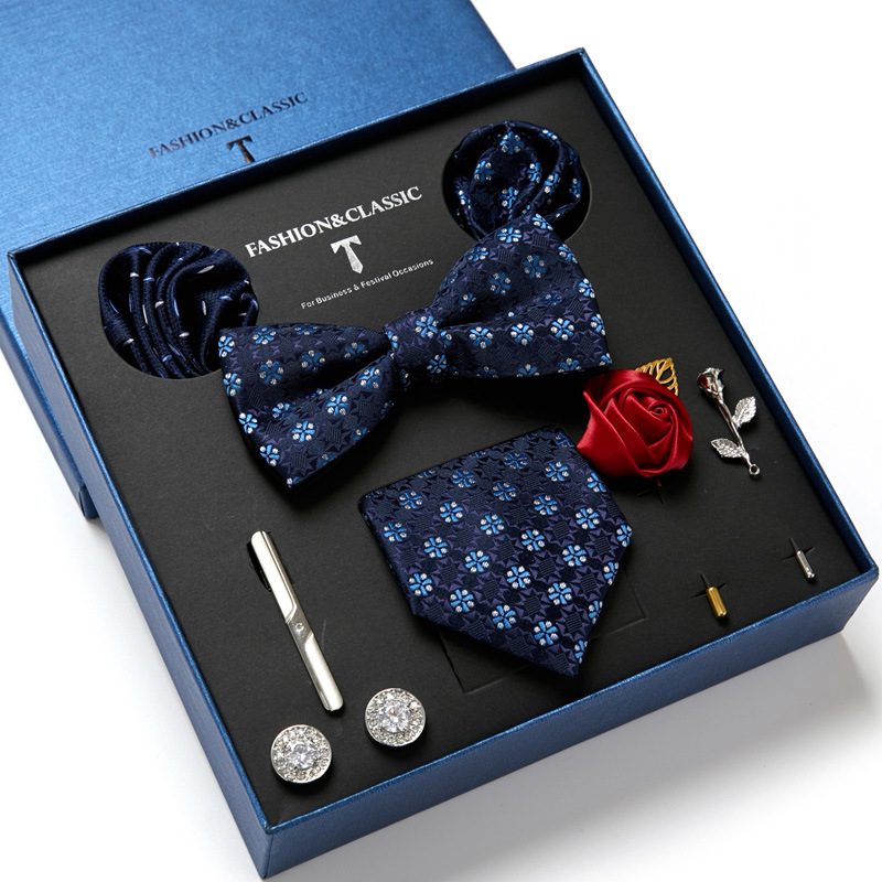 Green Mens Tie Gift Box Paisle - Neck Tie Set Box ulasan dan harga