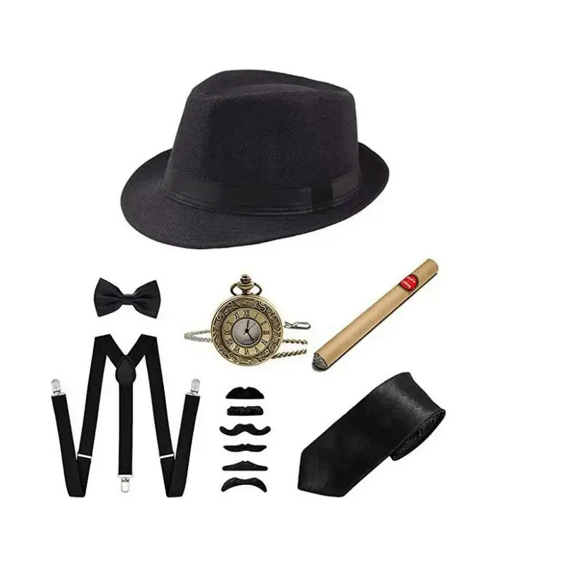 2026 1920S Halloween 20S Cospl - Men'S Accessories In The 1920S ulasan dan harga