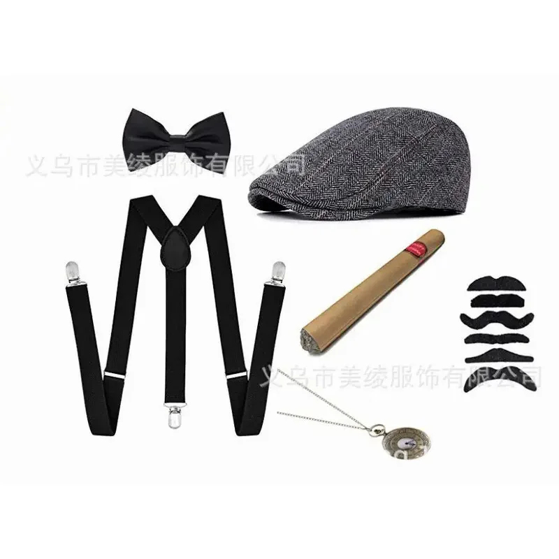 2026 1920S Halloween 20S Cospl - Men'S Accessories In The 1920S ulasan dan harga