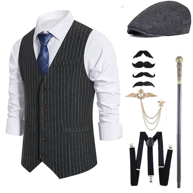 Men's Gangster Costume And Acc - Men'S Accessories In The 1920S ulasan dan harga