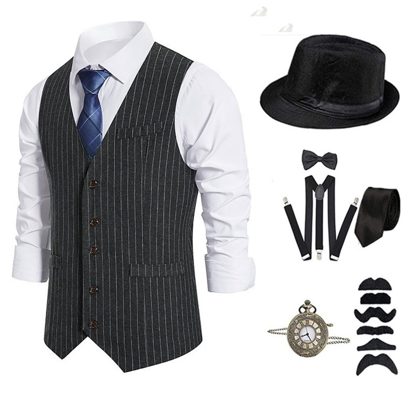 Men's Gangster Costume And Acc - Men'S Accessories In The 1920S ulasan dan harga