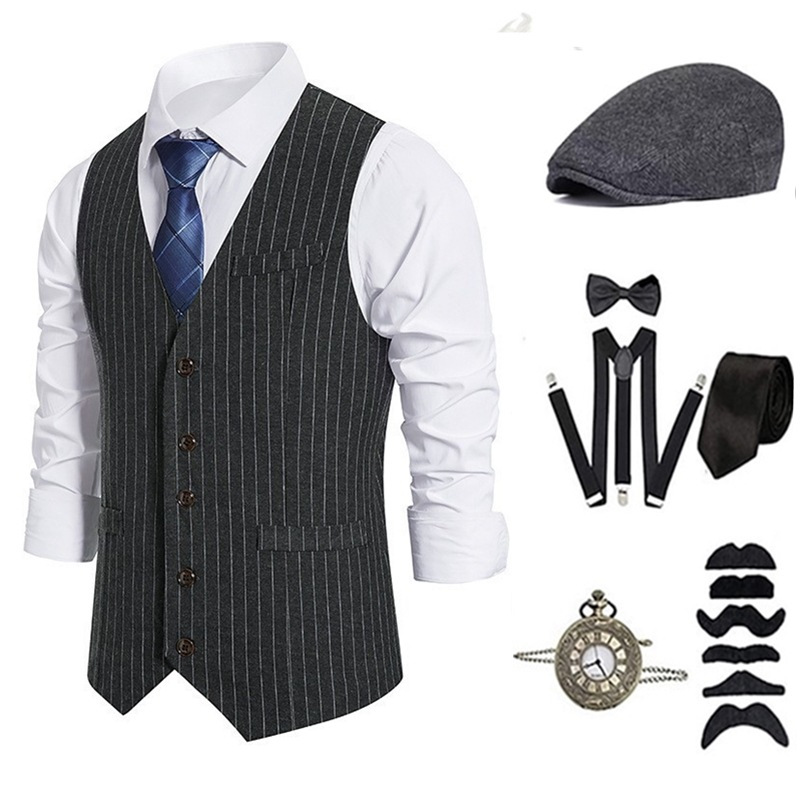 Men's Gangster Costume And Acc - Men'S Accessories In The 1920S ulasan dan harga