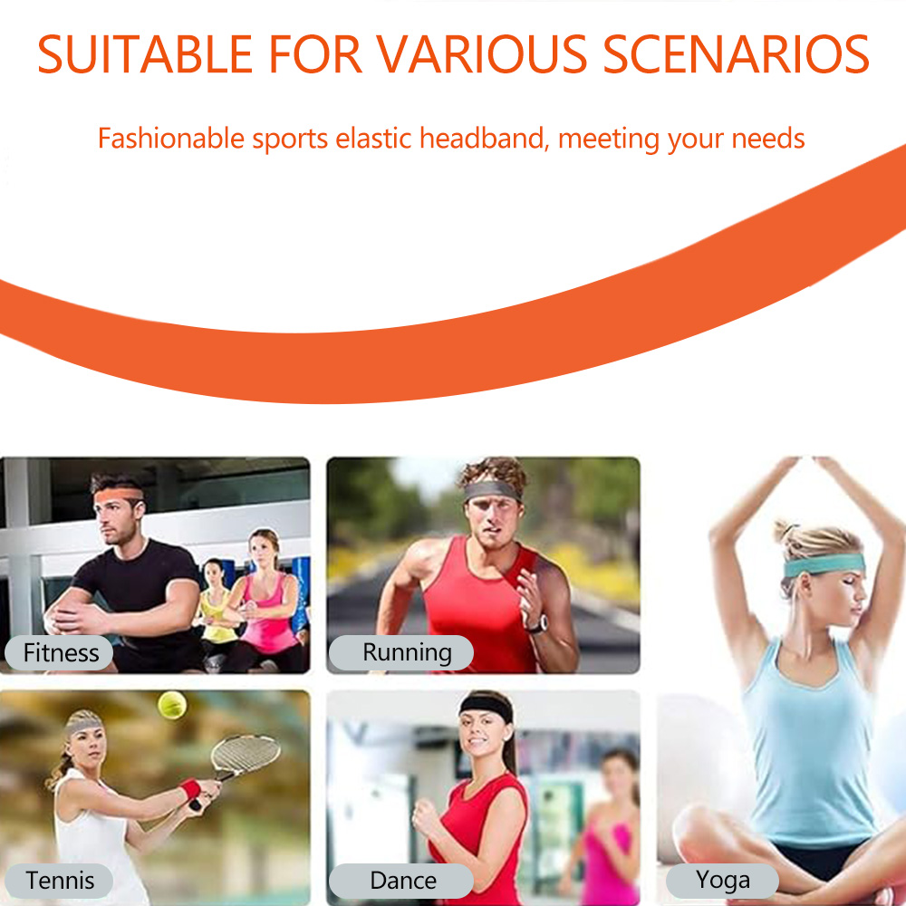 6/8PCS Spa Facial Headband Spo - Men'S Yoga Accessories ulasan dan harga