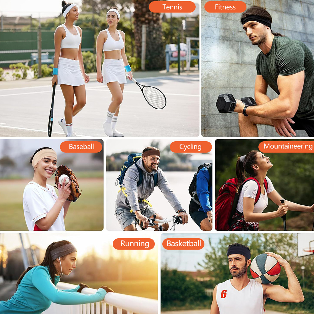 6/8PCS Spa Facial Headband Spo - Men'S Yoga Accessories ulasan dan harga