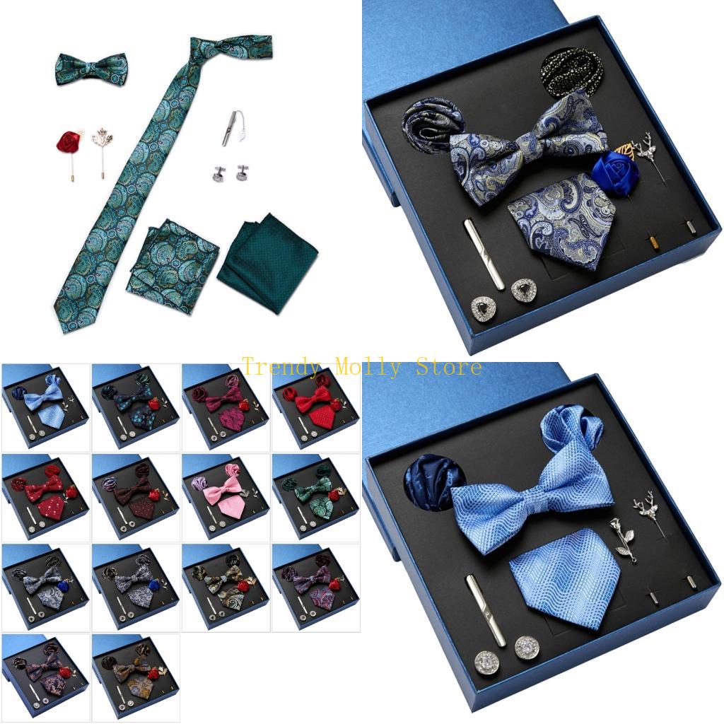 N5KB Men's Necktie and Accesso - Neck Tie Set Box ulasan dan harga