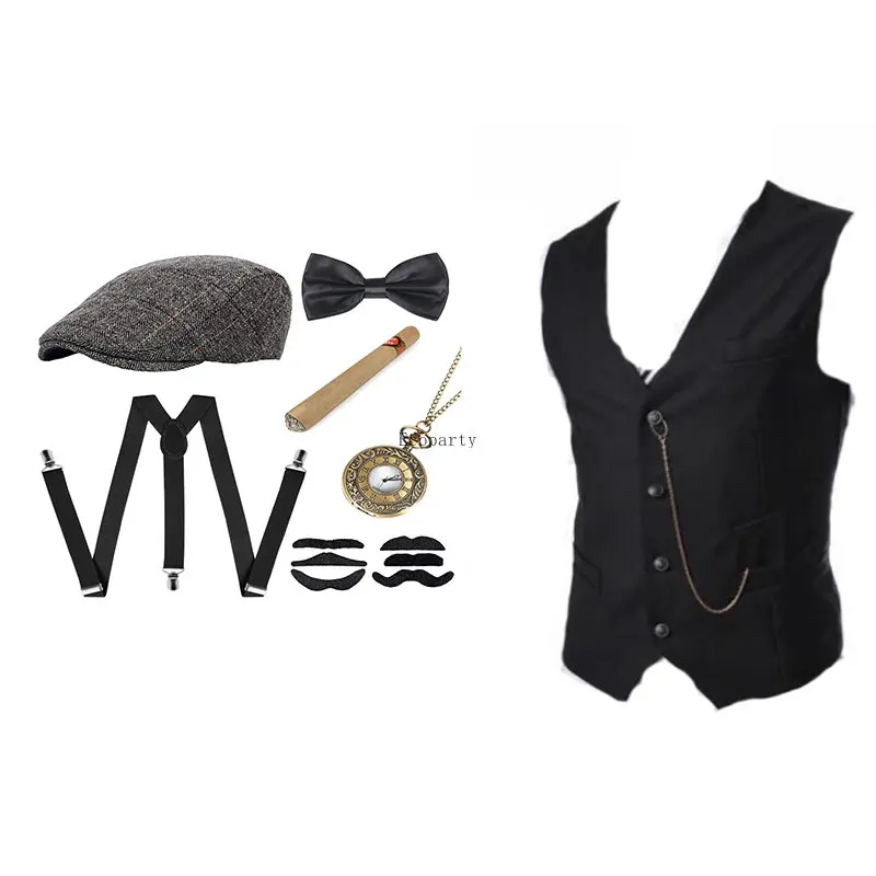 Men's Gangster Costume And Acc - Men'S Accessories In The 1920S ulasan dan harga