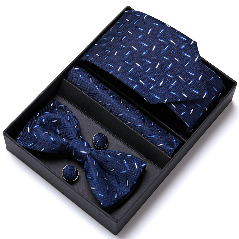 Tie For Men Formal Dress Tuxed - Neck Tie Set Box ulasan dan harga