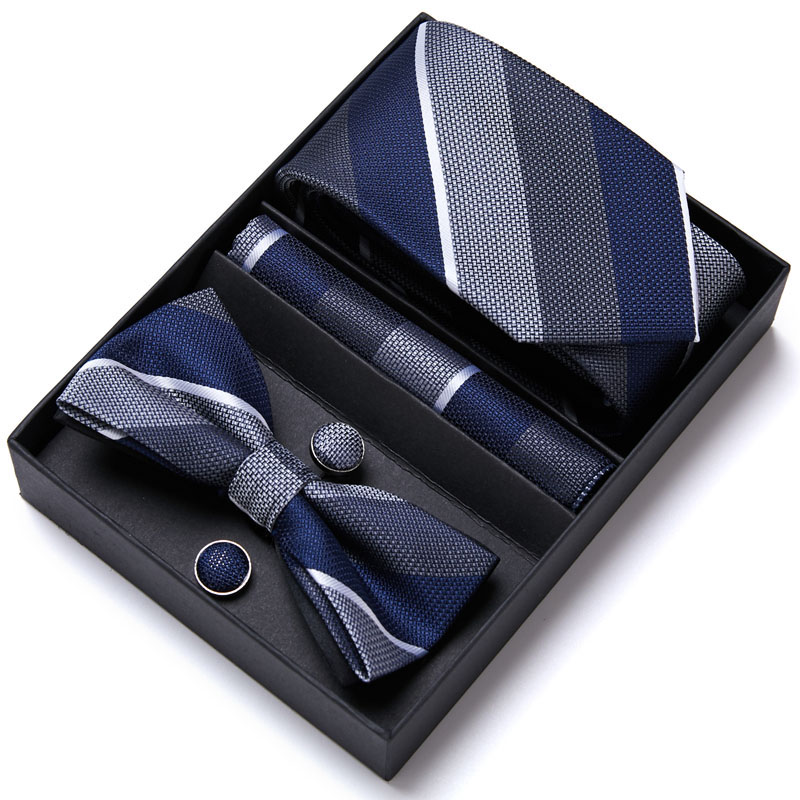 Tie For Men Formal Dress Tuxed - Neck Tie Set Box ulasan dan harga