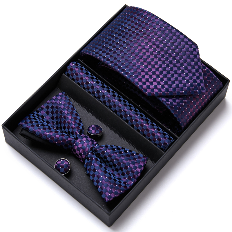 Tie For Men Formal Dress Tuxed - Neck Tie Set Box ulasan dan harga
