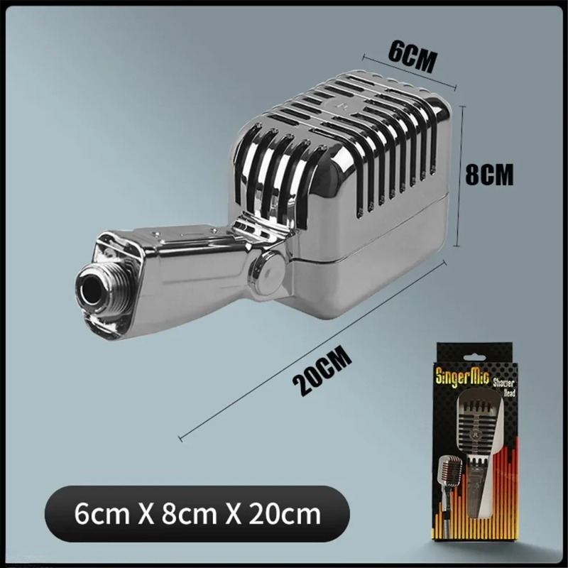 Creative Microphone Shape Show - Men Accessories Gift ulasan dan harga